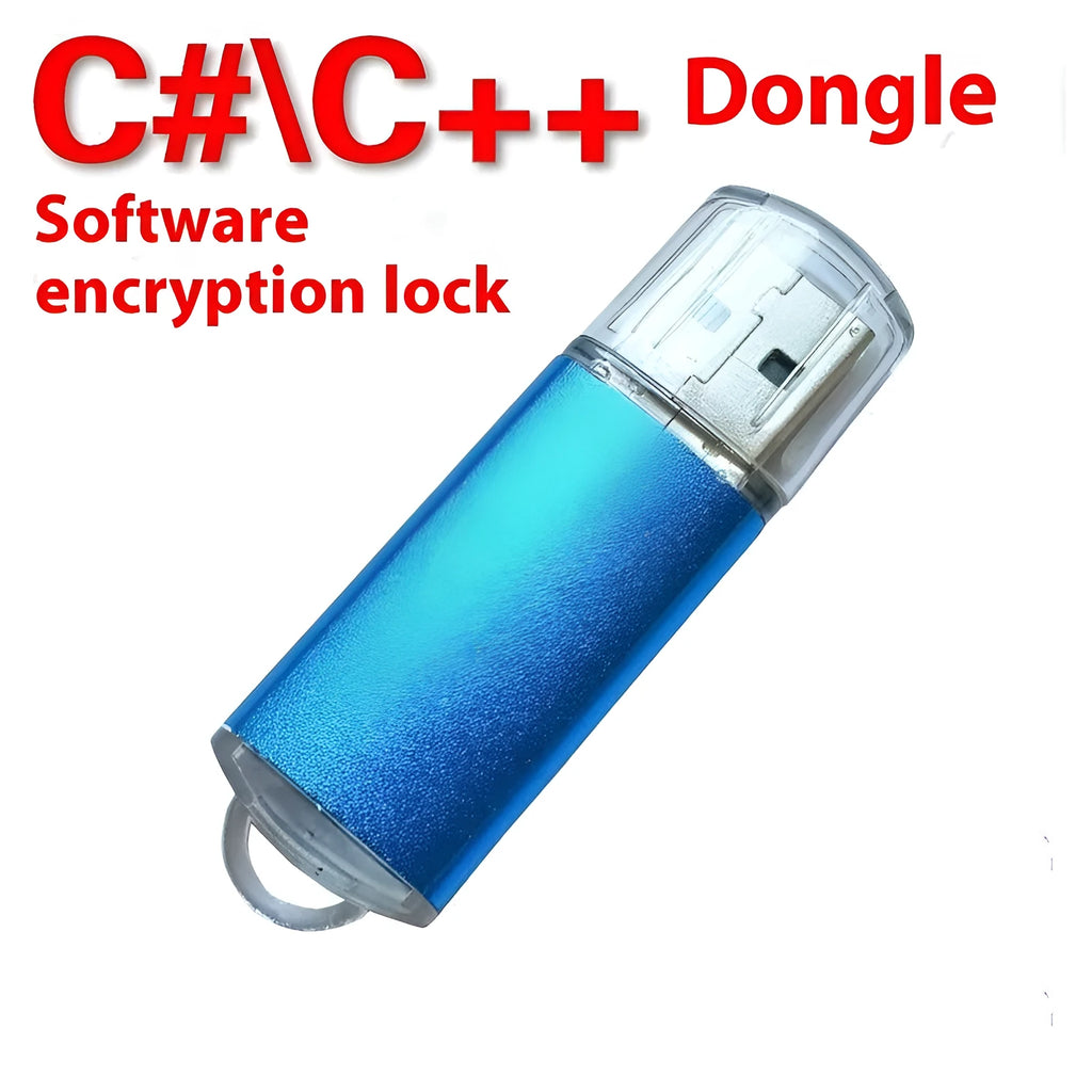 Software encryption USB dongle with metal shell in multiple colour options