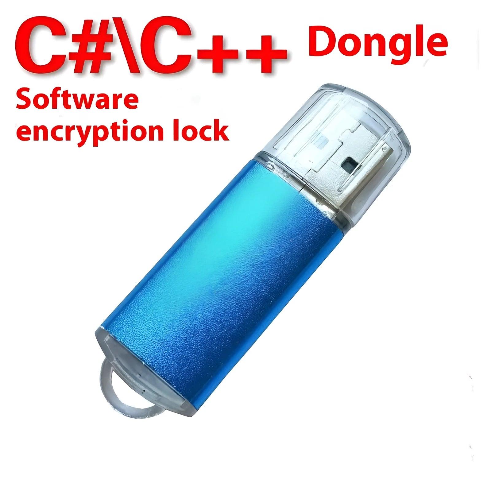 Software encryption USB dongle with metal shell in multiple colour options