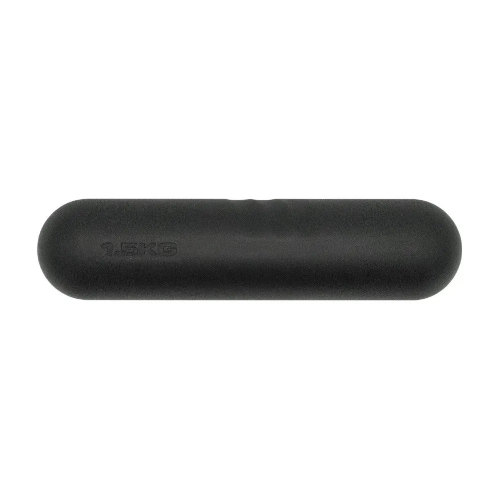 Silicone edging hand-drawn dumbbell stick in various colours and weights for fitness training.