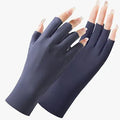 Women's thin ice silk summer gloves with UPF50 rating in various colour options