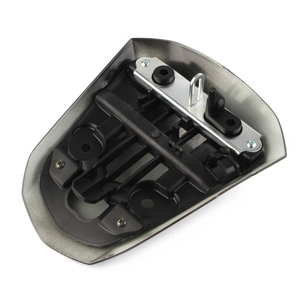 GSXR1000 motorcycle rear cowl seat cover in ABS plastic shown in a choice of colours.