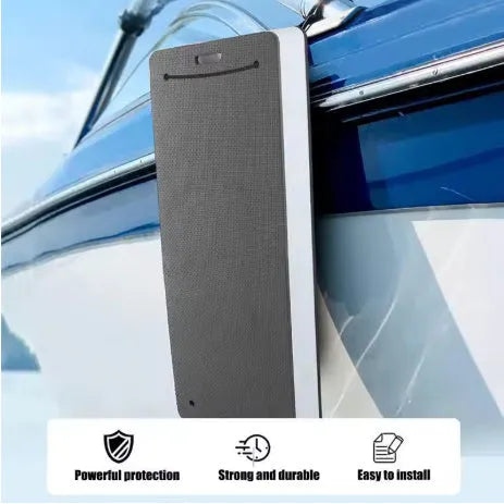 Blue EVA foam marine boat fender for anti-collision protection on dock