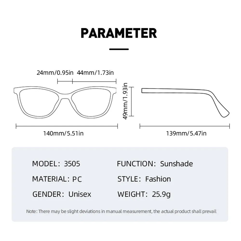 Simple round rim sunglasses with retro Hong Kong style in various colour combinations on a model.