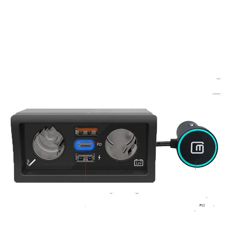 Volkswagen Lavida Pola Weiling car charger with QC3.0 fast charging technology