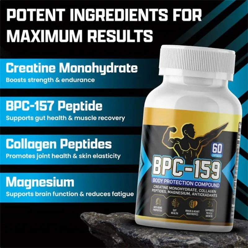 One bottle of energy supplement capsules for dietary support