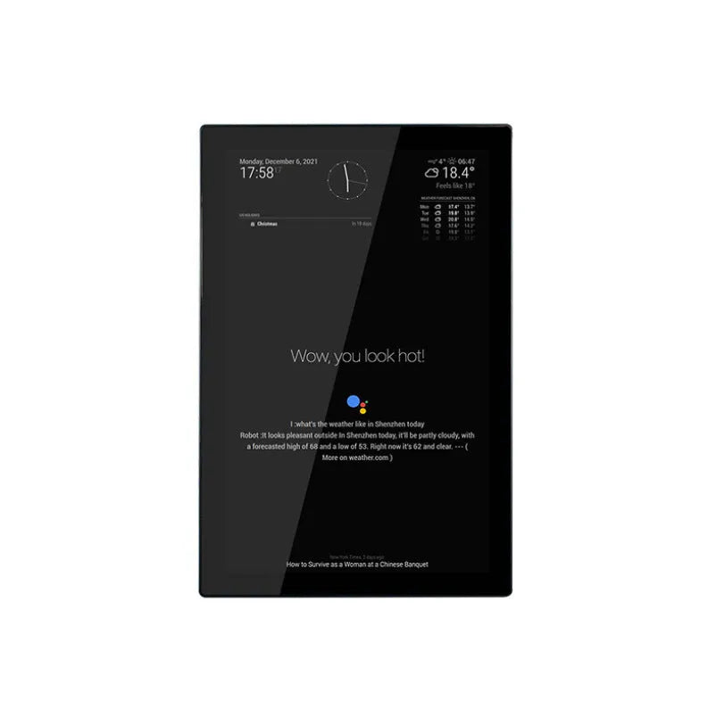 13.3-inch integrated computer voice assistant CM4 main control touch display with ABS casing