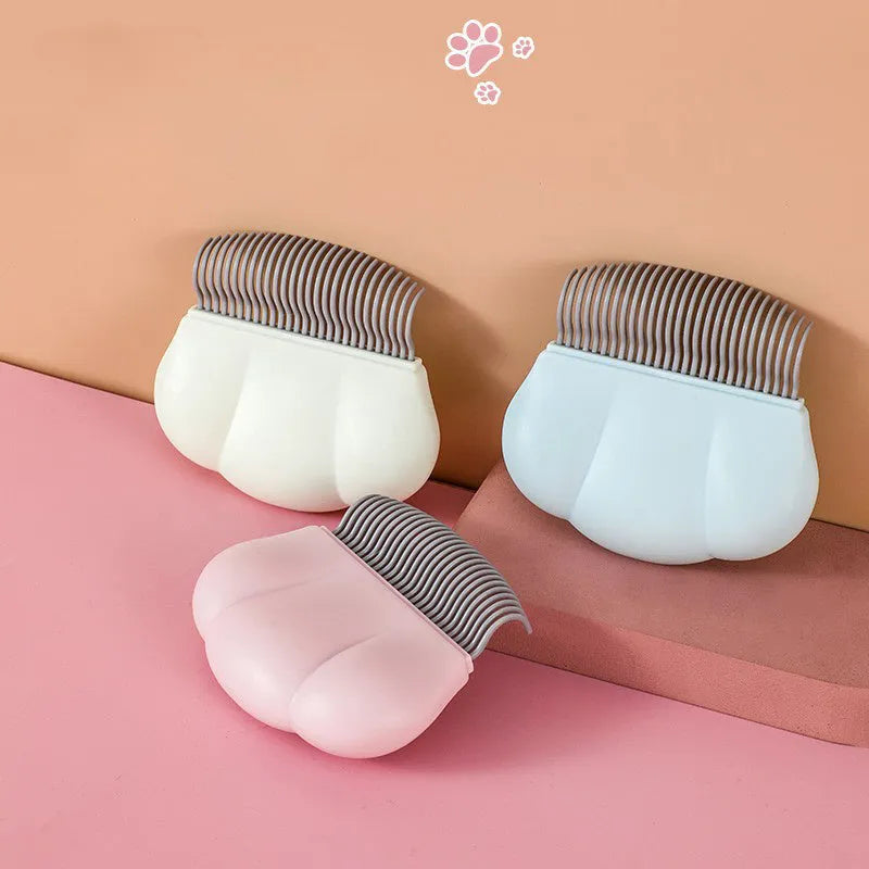 Paw Soft four-tool pet deshedding brush set for cats, dogs, puppies and bunnies