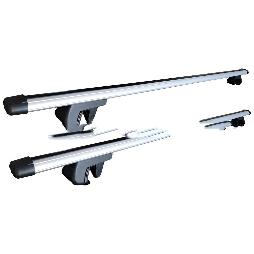 GM SUV alloy roof rack crossbars with adjustable length for 75kg luggage capacity