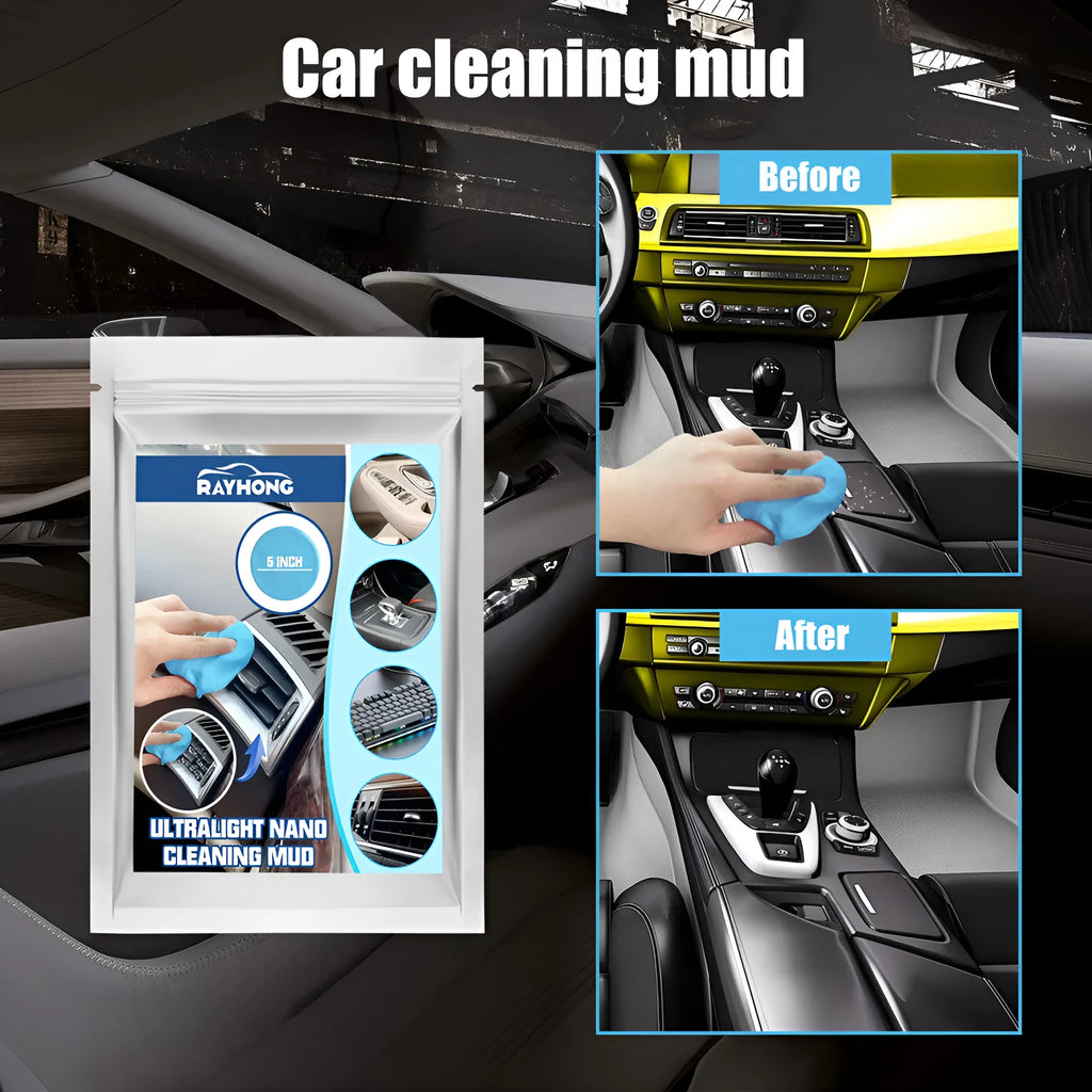 20g car cleaning mud putty for dust removal from interior gaps and air vents.