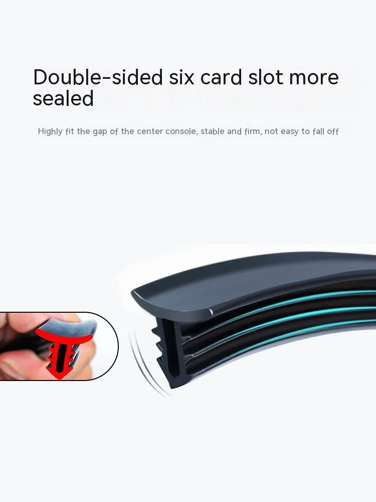 Outlander dashboard soundproof seal strip showing 1.6m silicone length with six card slots