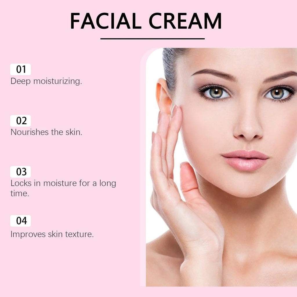 Sakura Butter Cream 100g jar face moisturiser with pink formula for dry skin