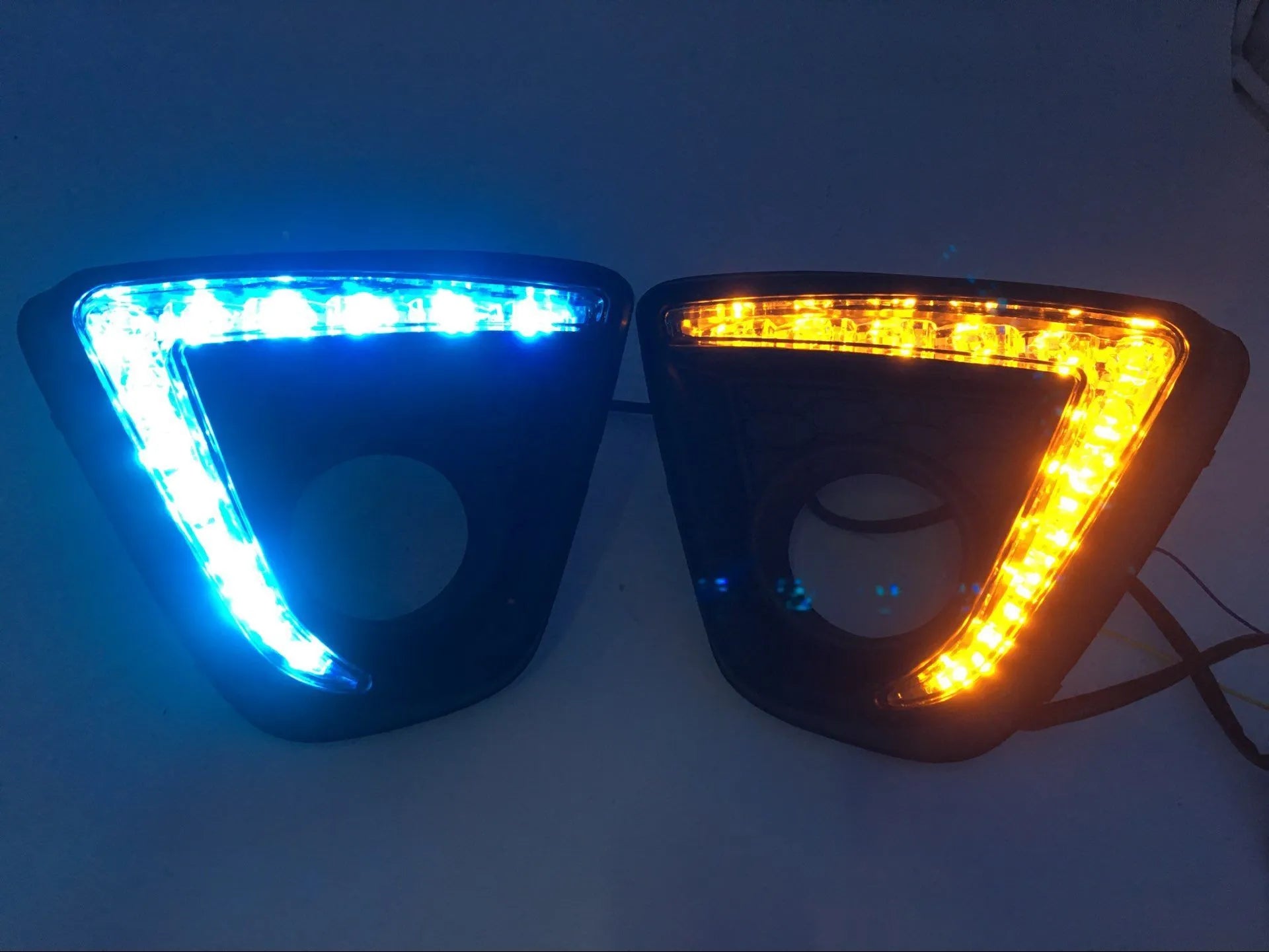 Mazda CX-5 daytime running light LED replacement bulbs showing electroplated white light options