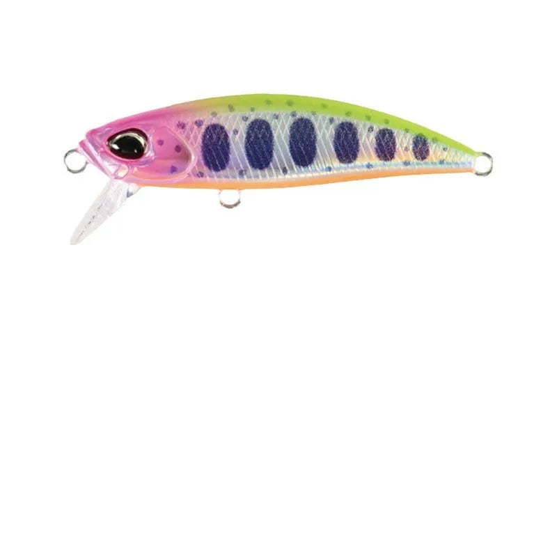 48mm submerged minnow fishing lure in multiple colours for mandarin fish and snakehead