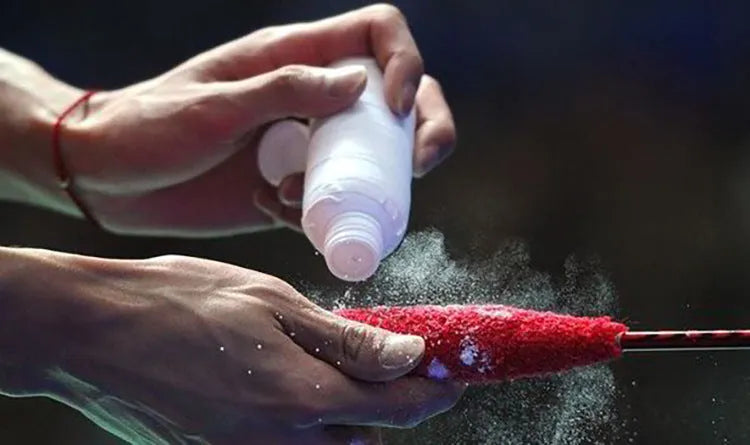 White magnesium carbonate sports anti-slip powder container for badminton tennis fitness equipment