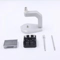 Silver tool steel press strap removal tool with blade for 0.50-1.60mm components.