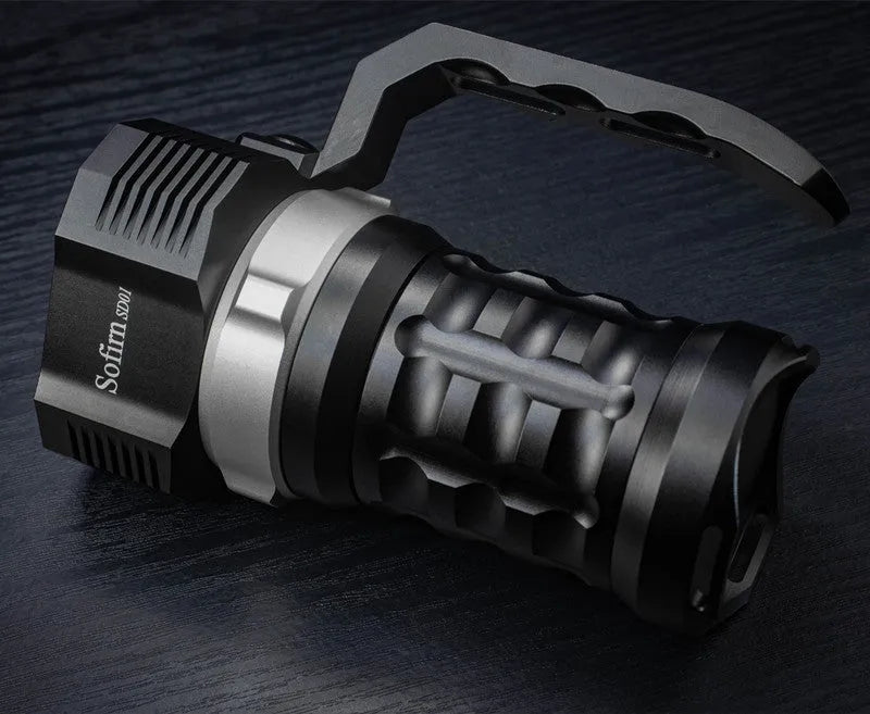 Aluminium alloy diving tube flashlight with 18cm length and 350 lumen output