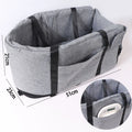 Outdoor dog kennel for car travel in blue, grey, red or grey mesh fabric options