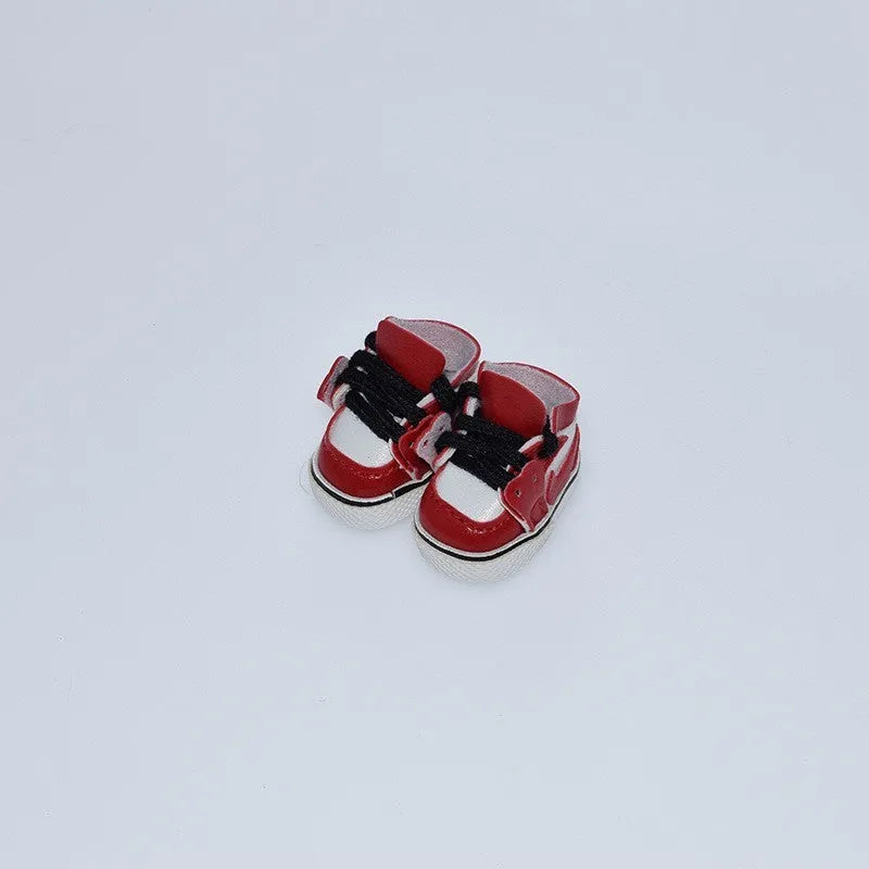 17cm doll replacement shoes keychain accessories in various colours and styles including boots and high-tops