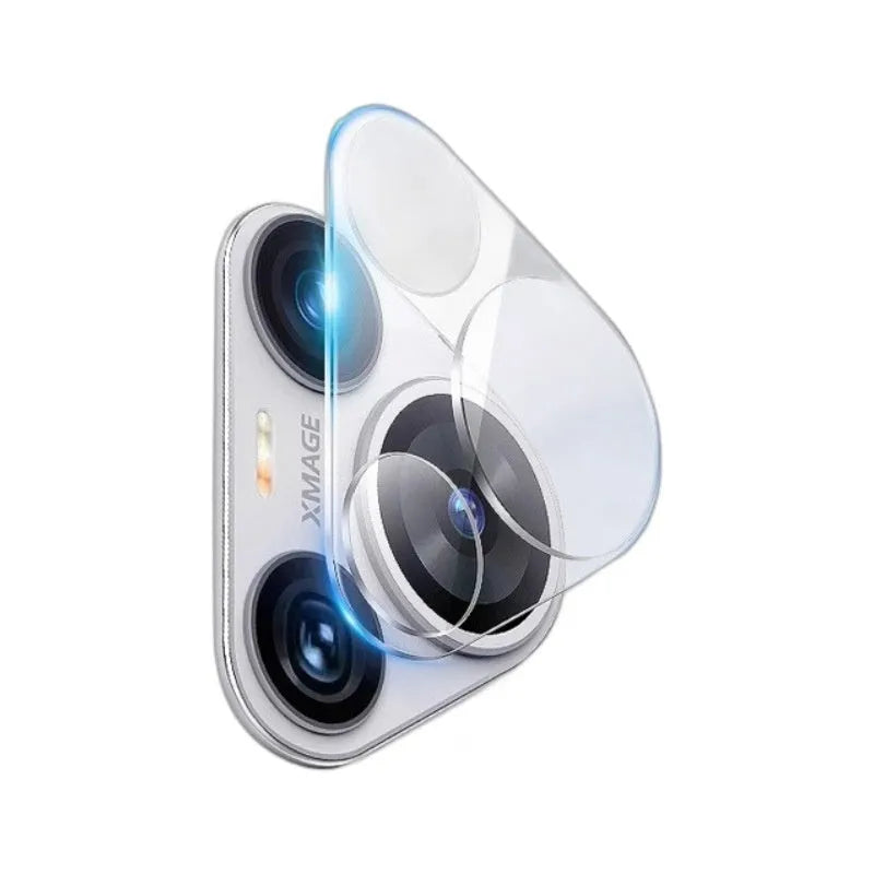 Huawei Pura80 series glass lens protector in all-in-one transparent colour with bare clip
