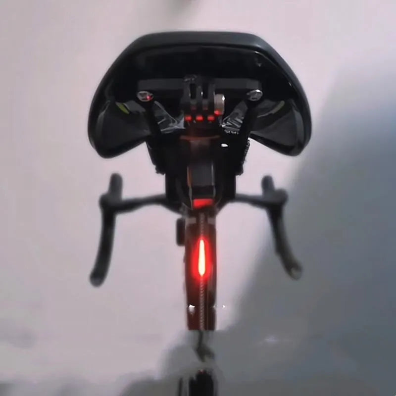 USB charging waterproof bicycle taillight modification kit in multiple colour options