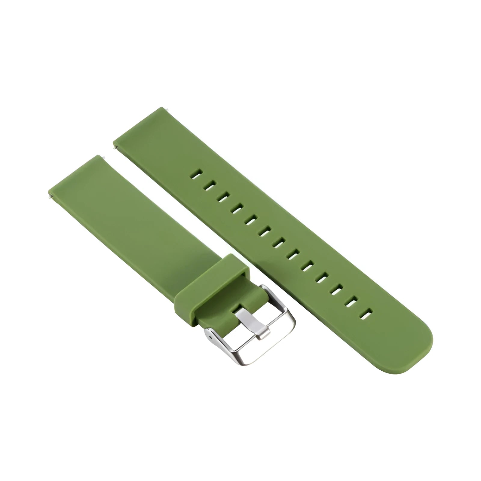 Jiaming Forerunner 245 silicone watch strap in seven colour options with straight buckle closure