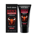 Men's massage cream 50g tube with ginseng root oil, Ginkgo biloba, tea tree oil and aloe extracts for body massage