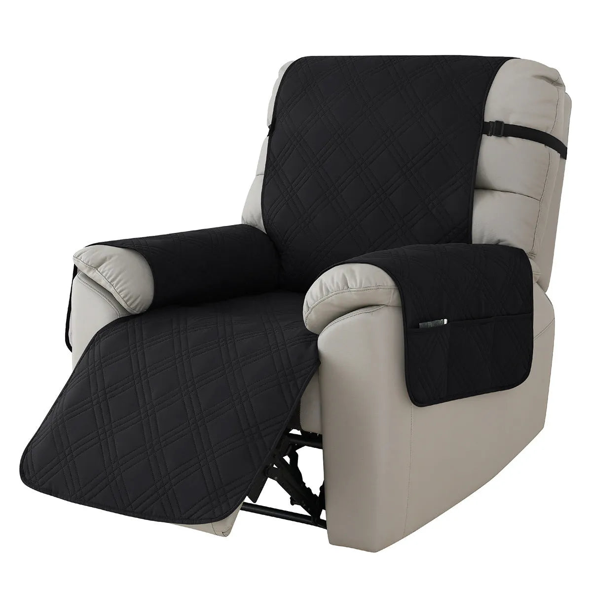 Quilted waterproof sofa cover for a Chivas massage chair in a choice of eight colours.