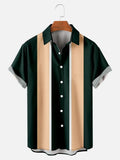 Men's slim fit short sleeve shirt with 3D printed floral pattern in various colours