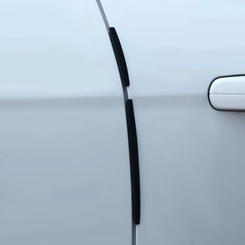 White plastic car door edge protection strip for general vehicle models