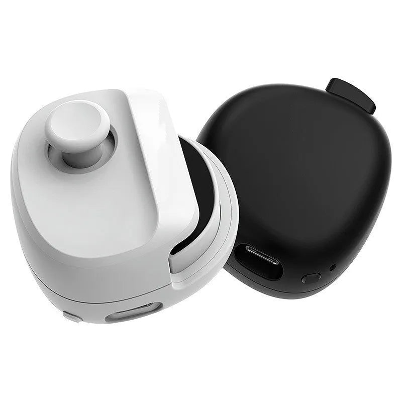 Mi Mo MB01 USB gaming stick controller in black or white colour measuring 8.8cm