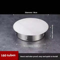 Stainless steel deodorant floor drain seal cover with modern inlay design