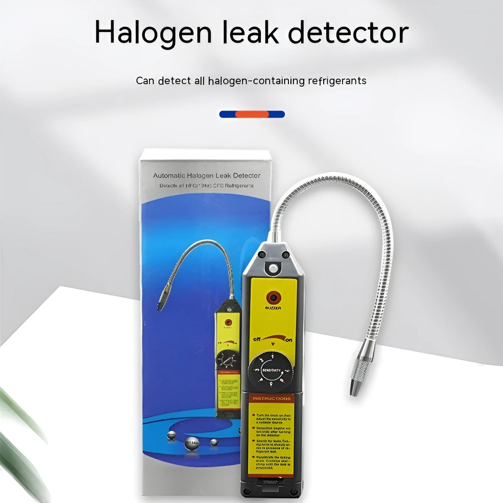 WJL-6000 halogen leak detector with 20cm probe for automotive refrigerant systems