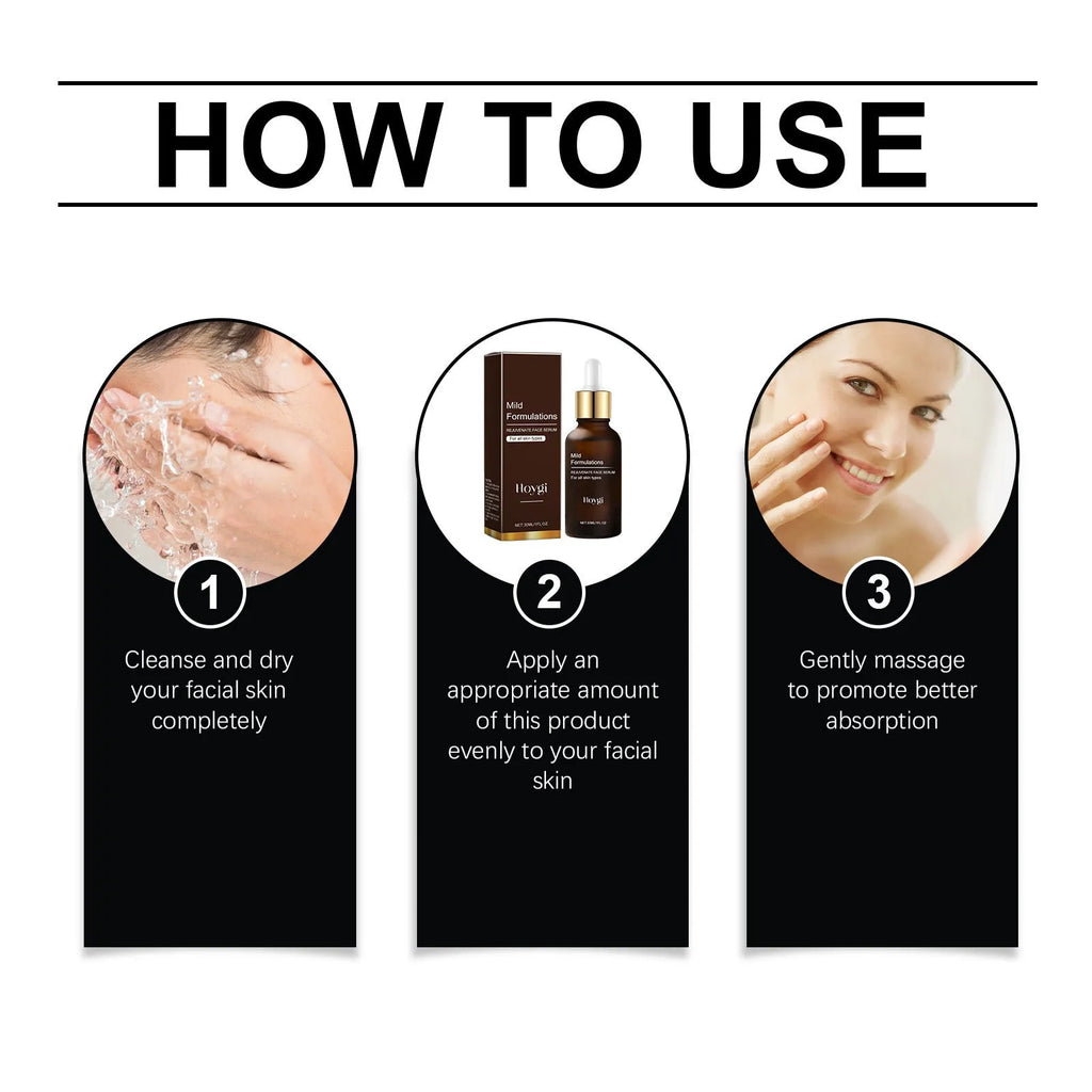 30ml facial skin care essence bottle with arbutin, collagen and hyaluronic acid formula