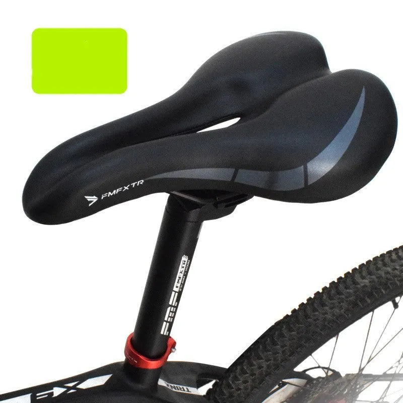 Bicycle seat cushion with hollow ventilation pattern in 3147 colour, dimensions 270mm x 180mm