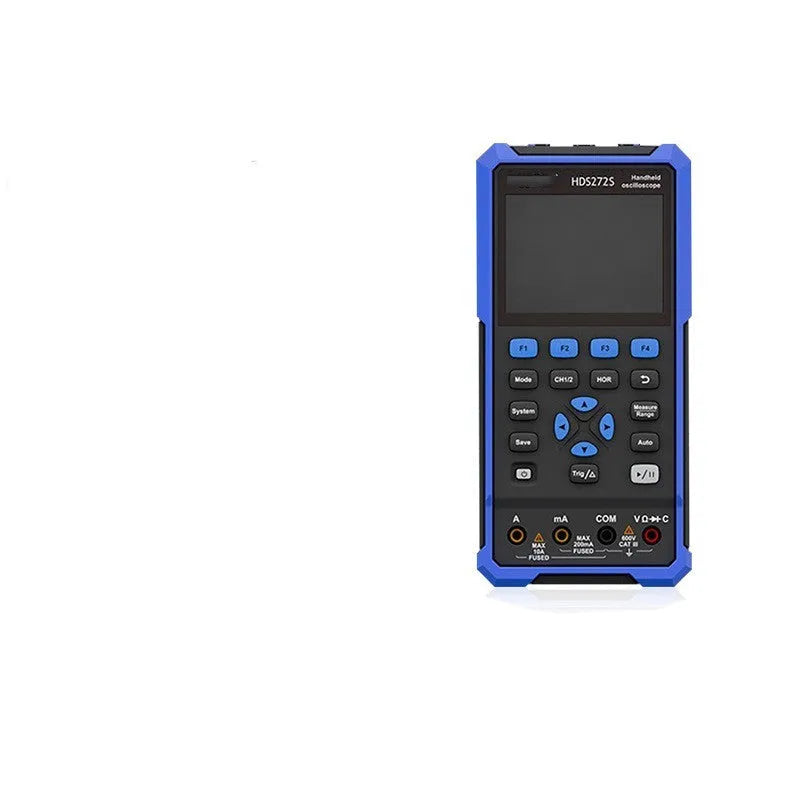 Handheld digital oscilloscope with probes and accessories for automotive repair