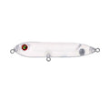 Transparent 9.5cm long blank hard plastic fishing lure body for DIY bait making