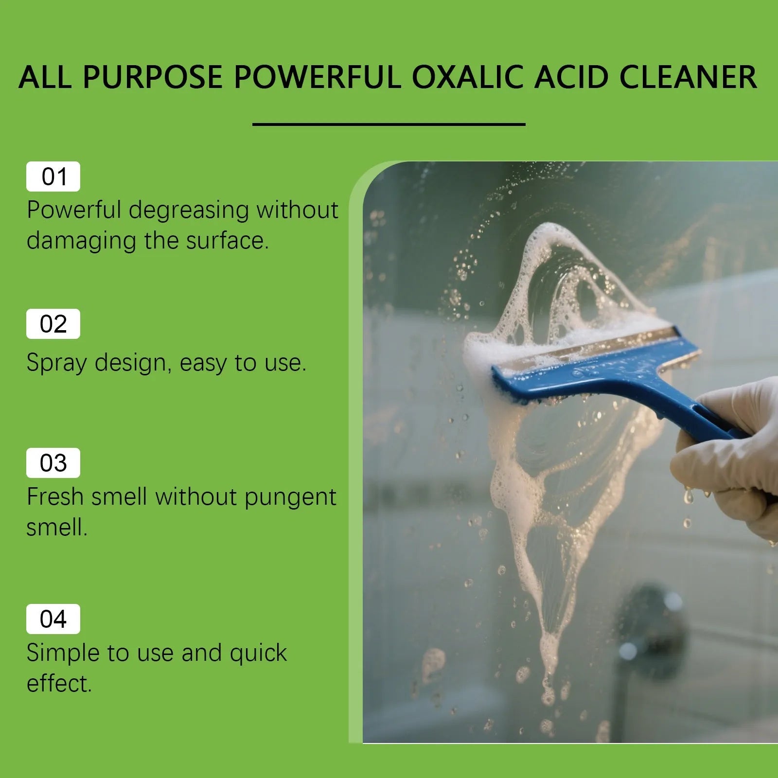 200ml multi-function household grease cleaning spray bottle measuring 5.5x13.6cm