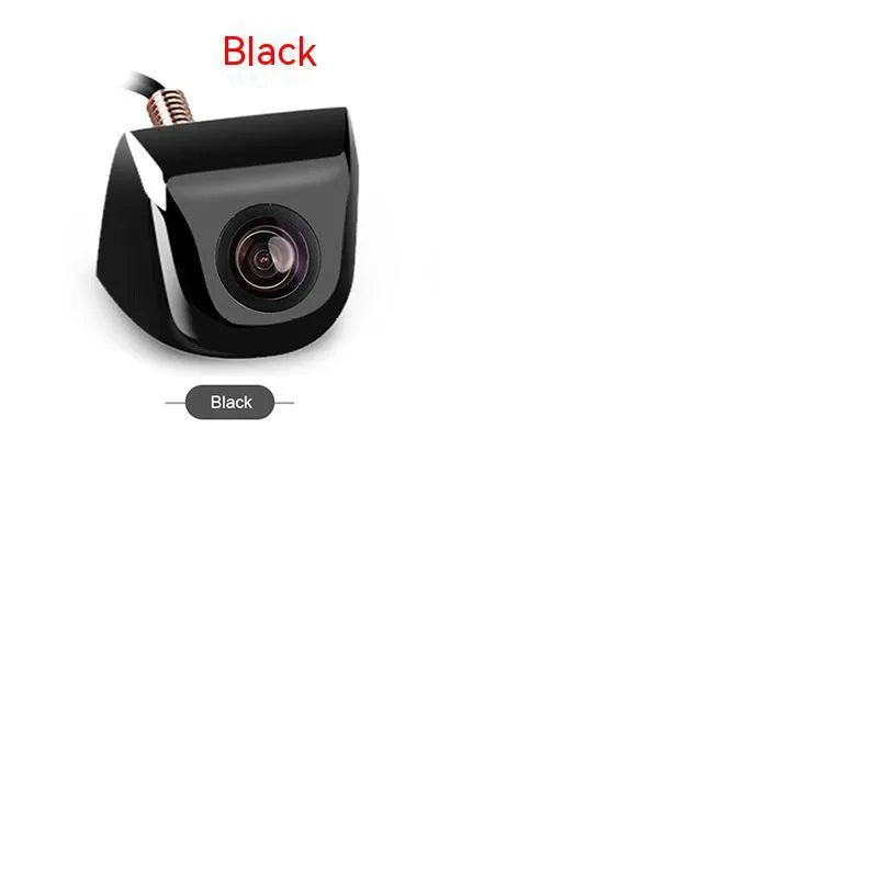 Car reversing camera with metal waterproof shell and integrated wiring