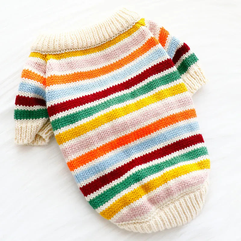 Dog clothes spring autumn cute sweet wool sweater for small medium large dogs XS-XL