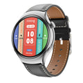 Smart watch with Bluetooth calling women's health tracker gold shell pink silicone strap TFT screen