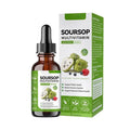 60ml bottle of Annona prickly fruit and lychee flavoured edible care drops for adults.