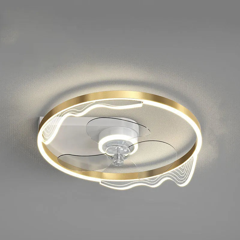 Simple modern Nordic-style white ceiling light with LED bulbs, designed for a child's bedroom.