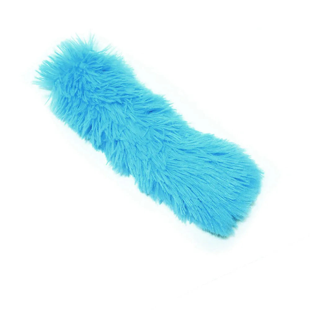 Soft plush interactive cat toy pillow in assorted colours with crinkle sound and catnip filling.
