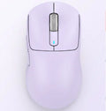 Three-mode rechargeable wireless mouse with parachute cable in multiple colour options