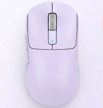 Three-mode rechargeable wireless mouse with parachute cable in multiple colour options
