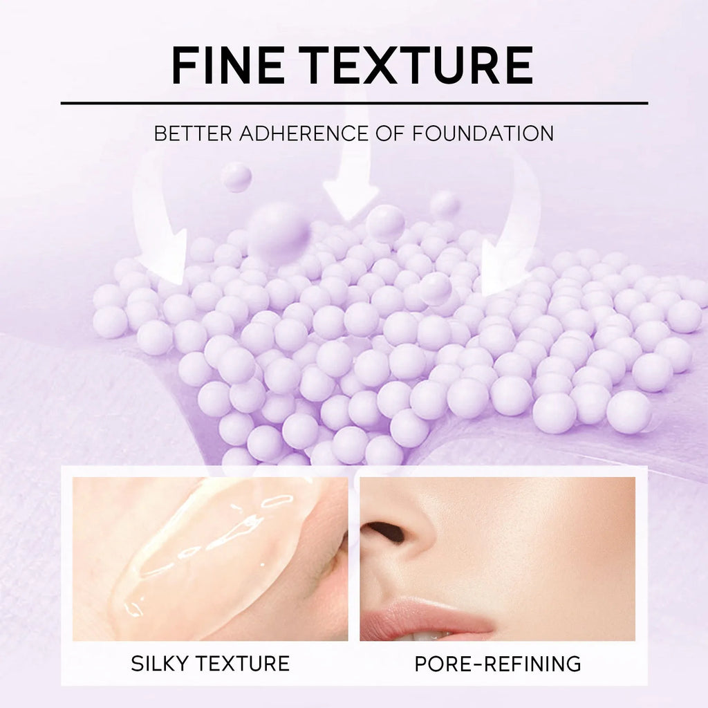 30g colour-correcting makeup primer in green, pink and purple shades for skin tone neutralisation