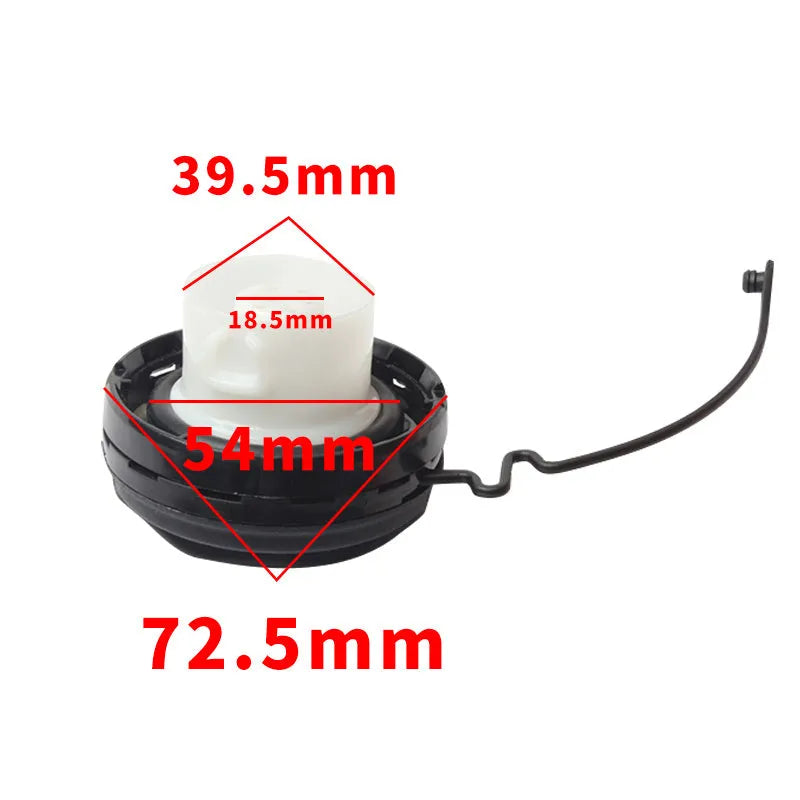 Toyota snap-type fuel tank cap replacement part for automotive petrol tank cover