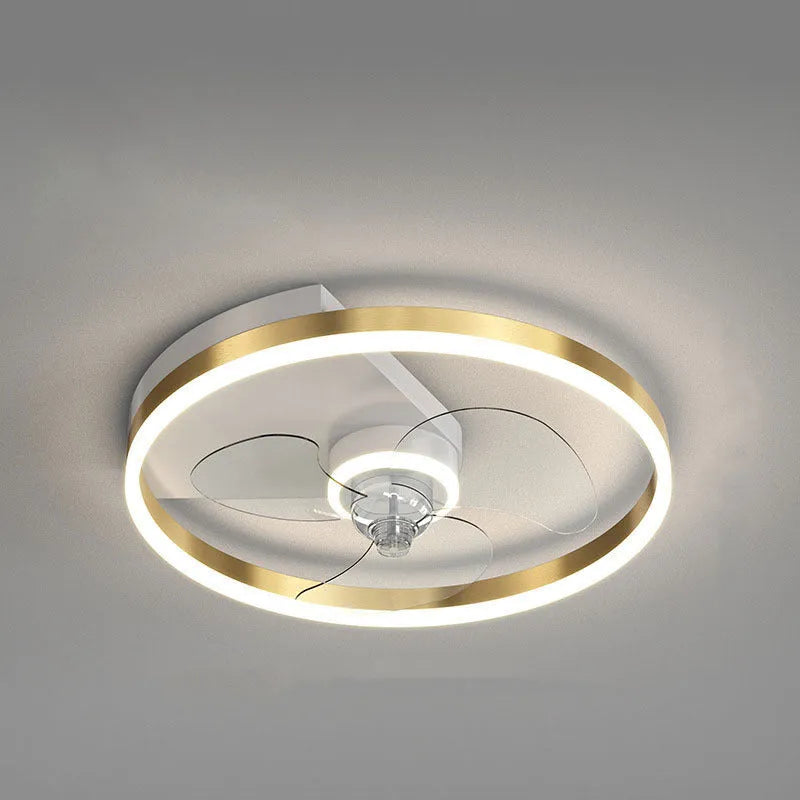Simple modern Nordic-style white ceiling light with LED bulbs, designed for a child's bedroom.