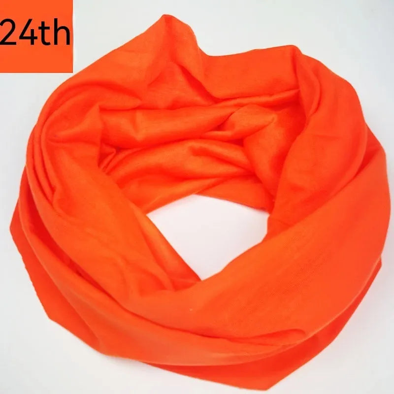 Seamless magic headscarf for outdoor sports in multiple colour options
