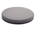 Round car seat cushion with 360-degree rotation on a non-slip base.